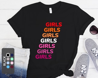 Lesben Shirt Subtile lesbische Pride Shirt Lesben Geschenk Lesben Tshirt TLW Shirt TLW Pride Shirt Frauen liebende Frauen süße lesbische Kleidung