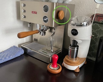 Manche en bois Lelit pour valve vapeur et eau