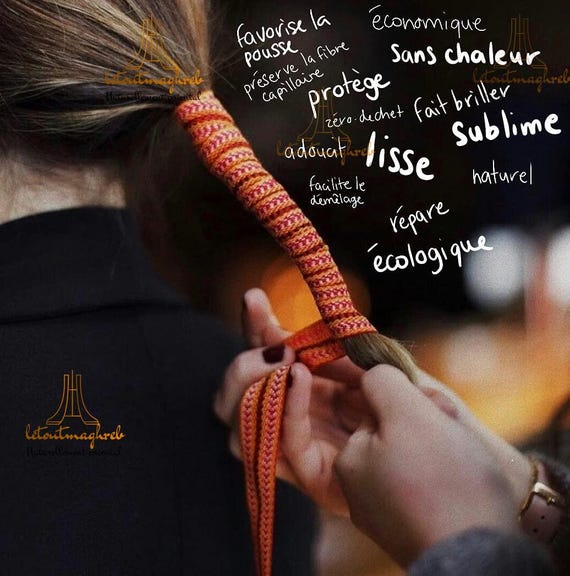 Kardoune – Traditioneller Haarglätter Aus Baumwolle, Natürlich & Schonend Für Glattes Haar