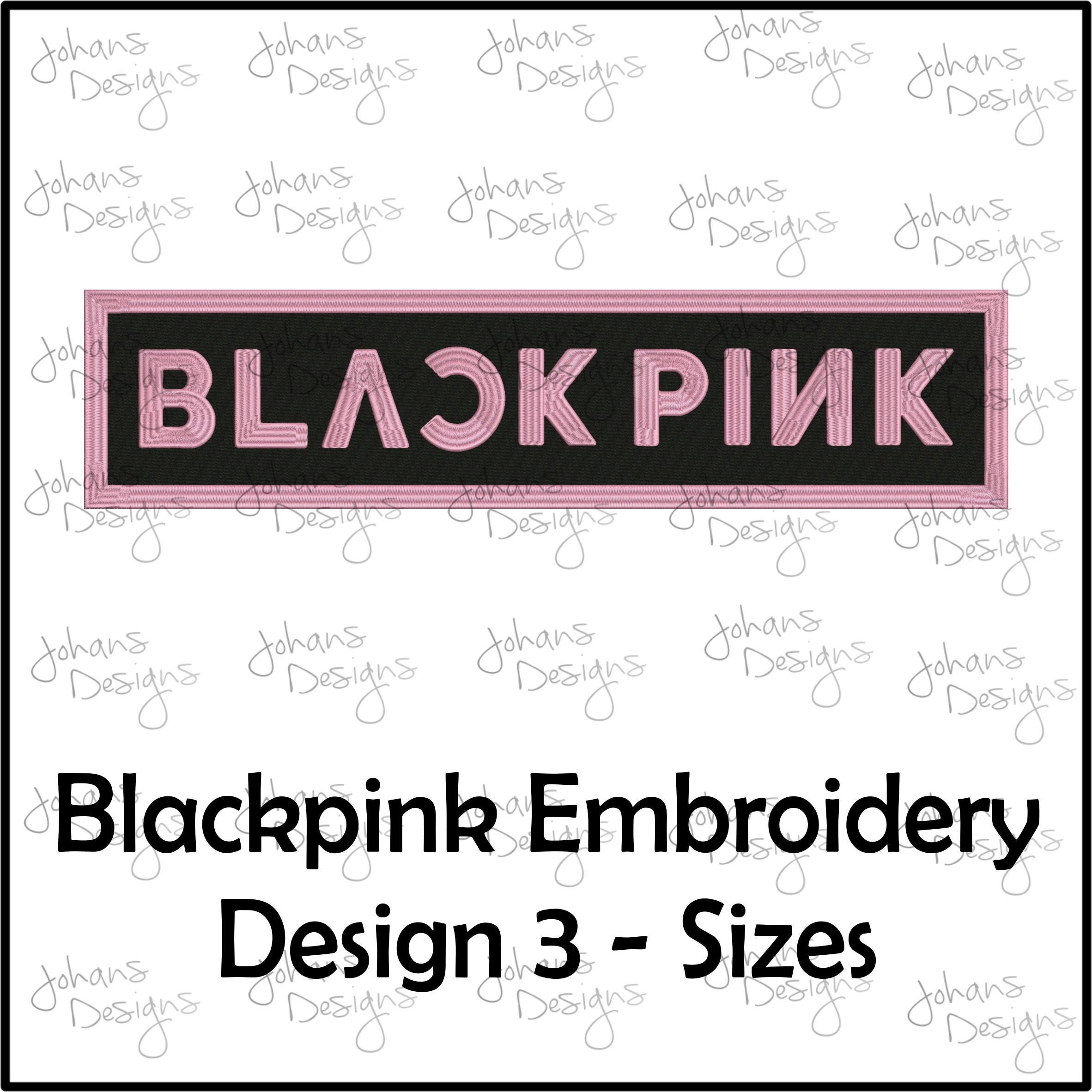Blackpink Stickdatei 3 Größen - Etsy.de