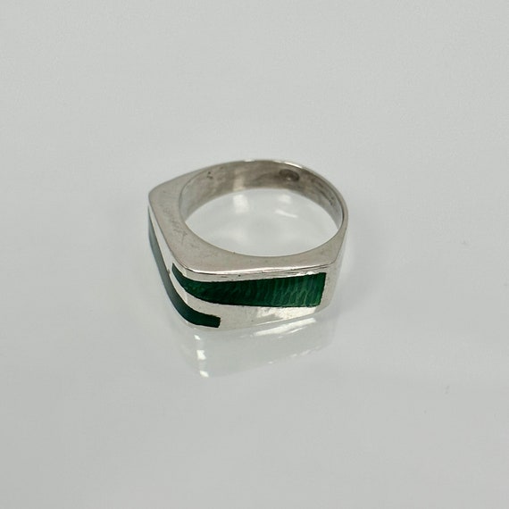 Bague Fantaisie Vintage Taille 55 - Argenté Rétro Pour Collection