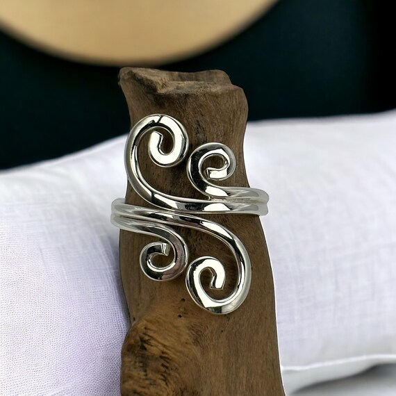 Bague Plateau En Argent 925 Taille 61 - Délicatement Doux, Neuve Avec étiquettes