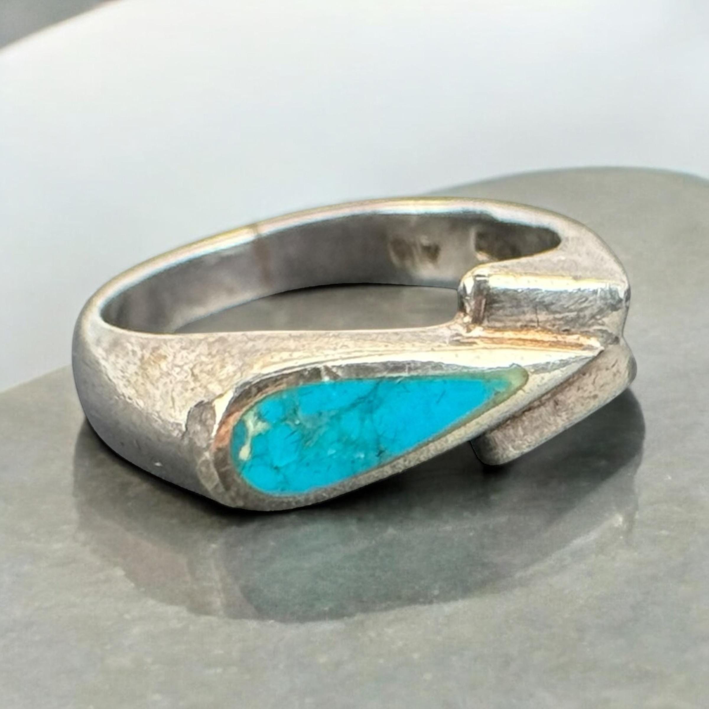 Bague Fantaisie Vintage Taille 53 - Style Créateur, Occasion Avec Traces D'usure Normales
