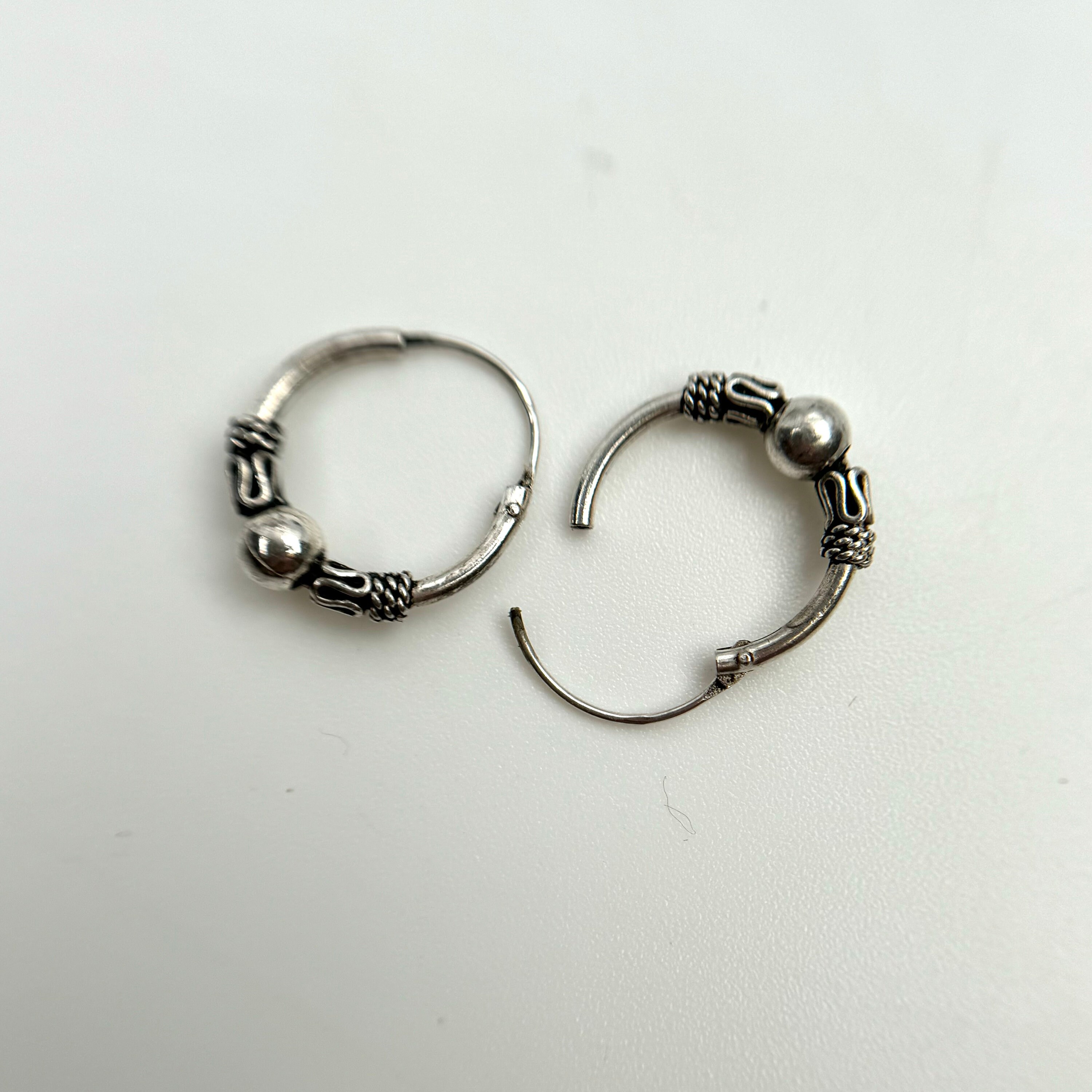 [TATIANA] 韓国☆SILVER925☆Plain Mini Hoop Earring Designer fashion, Seoul-fully created | W Concept