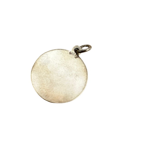Pisces necklace pendant 925 silver vintage gift p… - image 4