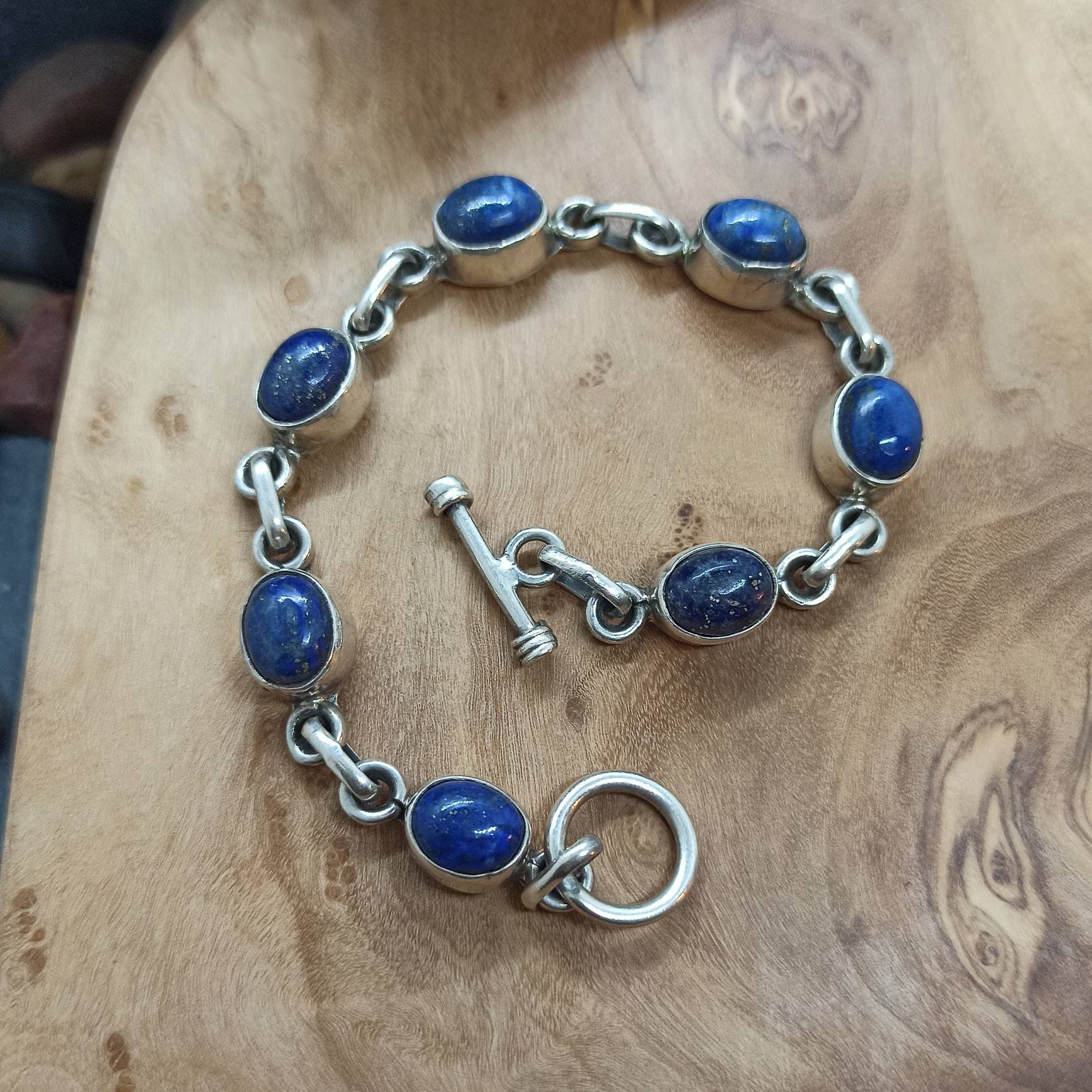 Wholesale Lapis Lazuli 925 Sterling Silver Plated Handmade