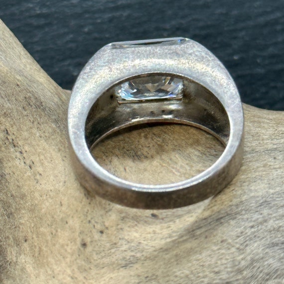 Gemstone ring 925 silver s.Oliver Vintage 18.8 mm… - image 9