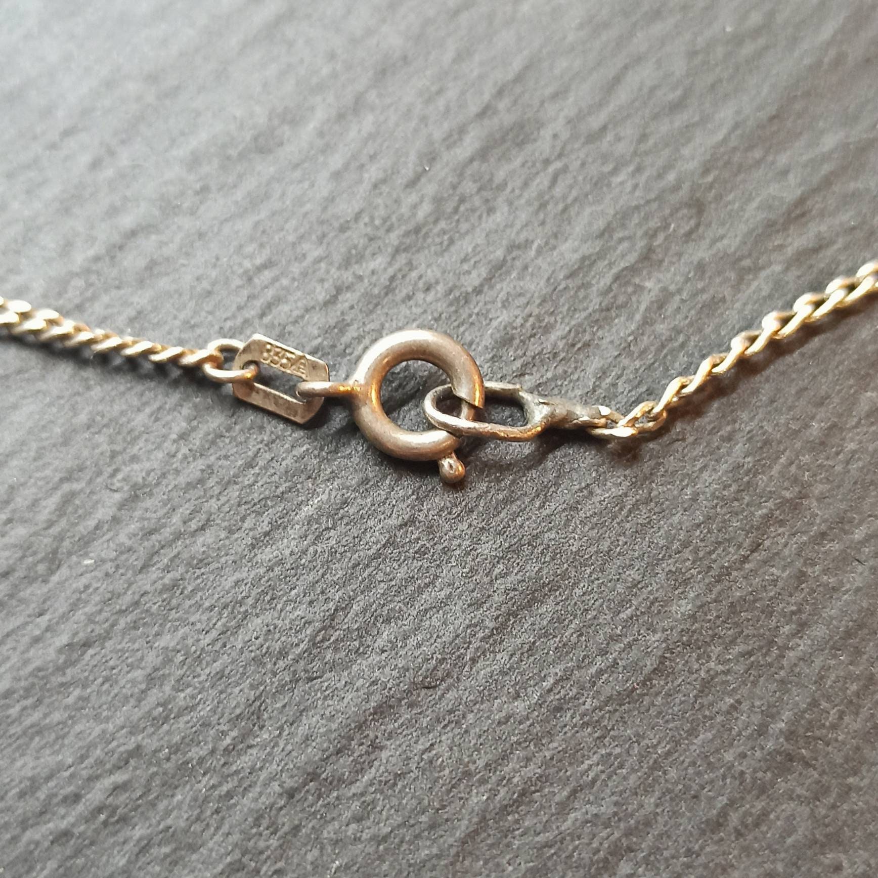 Silver Chain 56 Cm 835 Silver With Pendant Zirconia Set