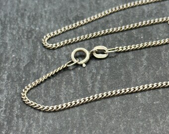 Collana In Argento 925 A Maglia Barbazzale - 1,4 Mm - Made In Italy - Avesano - Lunghezze 40-70 Cm - 4
