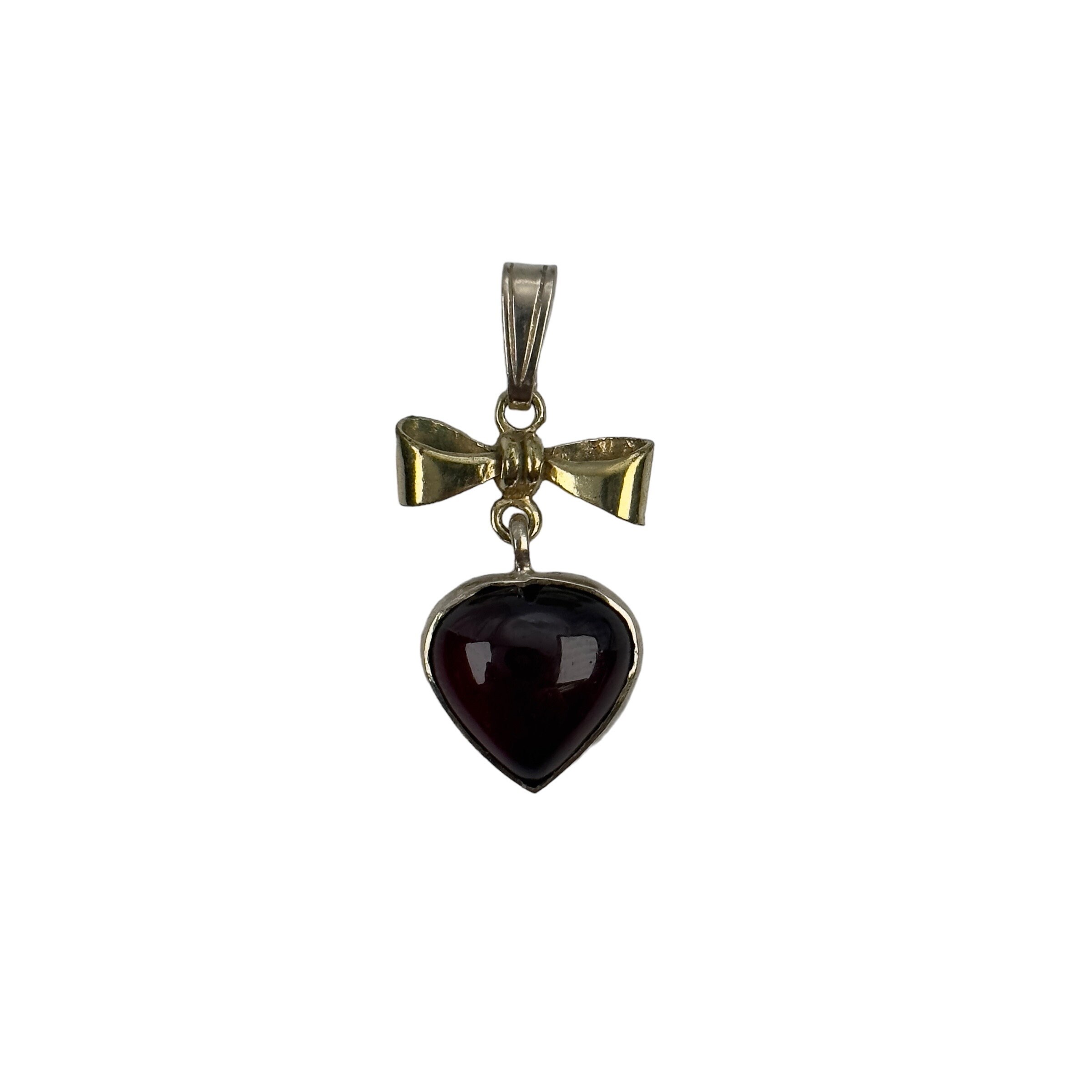 Pendentif coeur en argent – Audrey Seyer Joaillière
