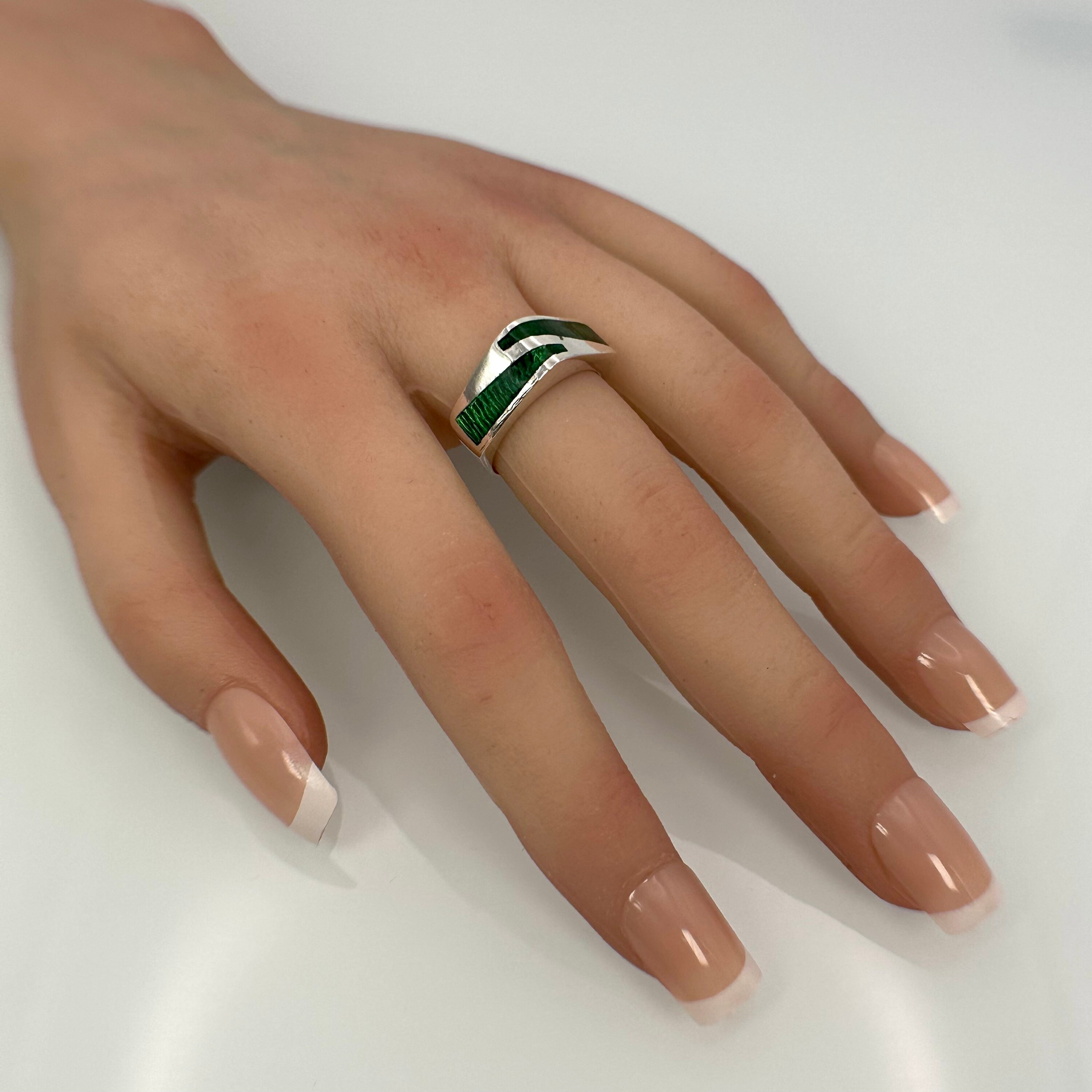 Bague Argent 925 Style Pompadour 1,63g MACARBAG-240325-C17 - Occasion