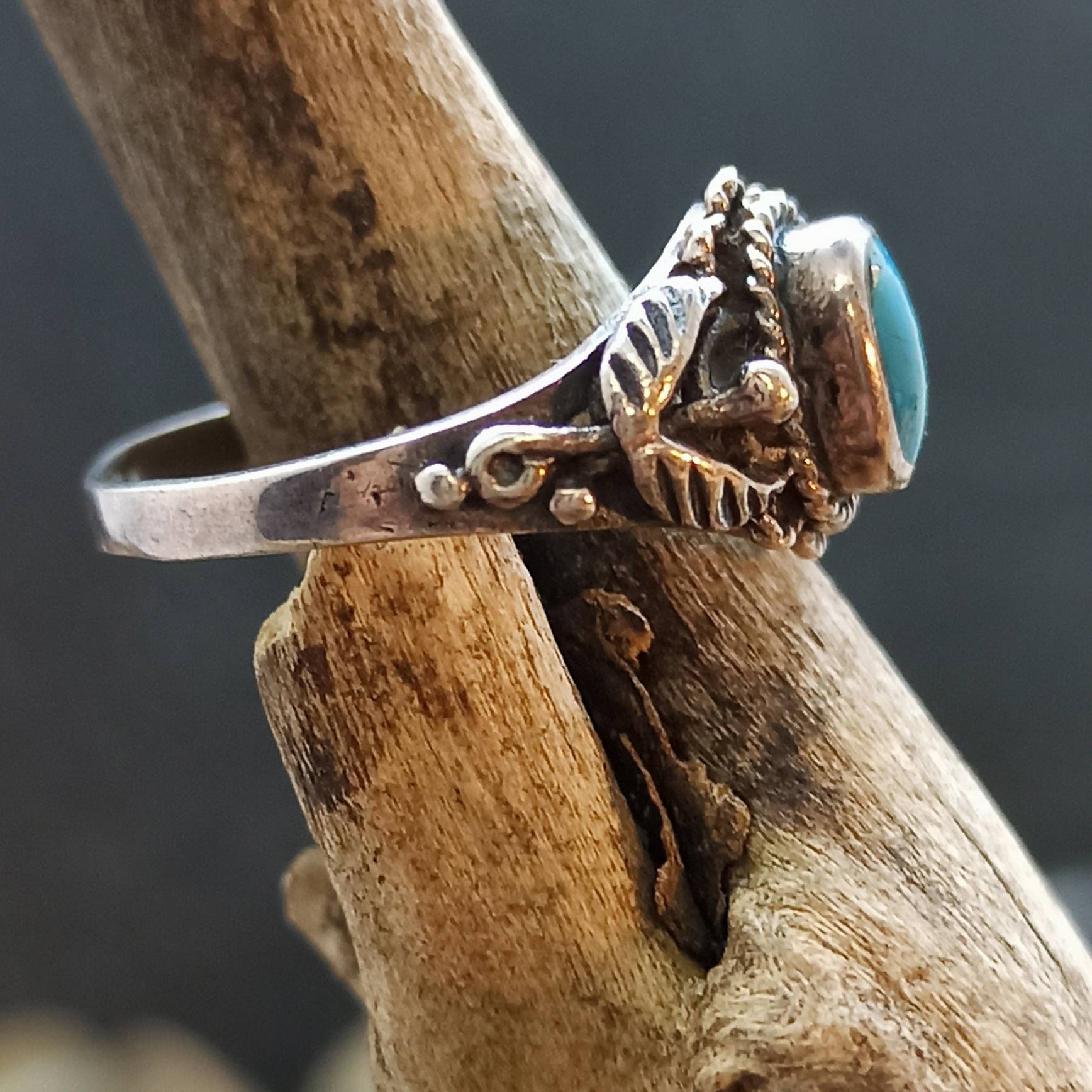 Stylish Ring 14.1 Mm Size 44 925 Silver Vintage Design
