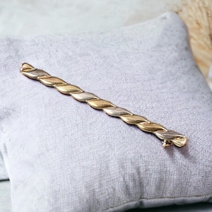 Bar brooch 58 x4mm 925 silver brooch old grandma vintage retro memory gift timeless