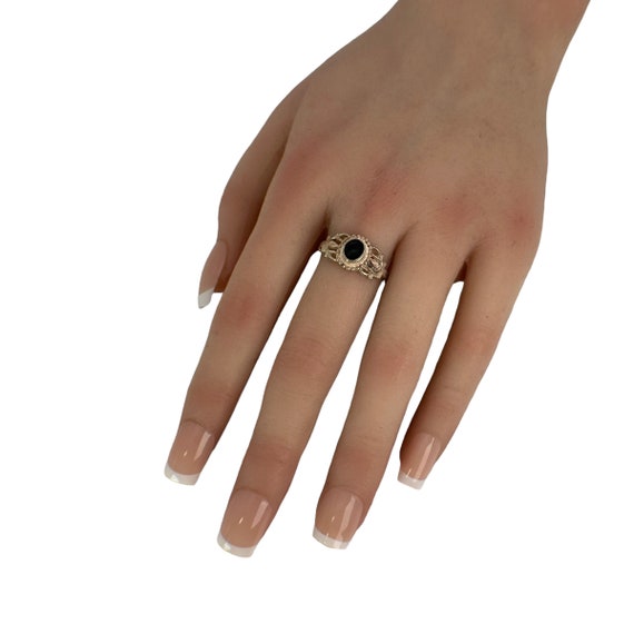 Exklusiver Ring 925er Silber 18,8mm Gr. 59 Vintag… - image 2