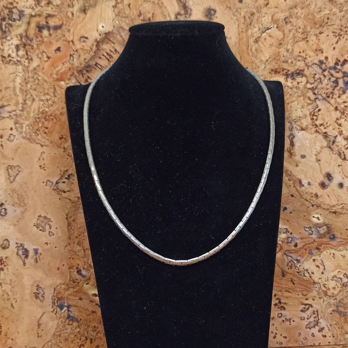 Design Silver Chain 925 Silver 48 Cm Long 3.9 Mm Wide Chain Vintage ...