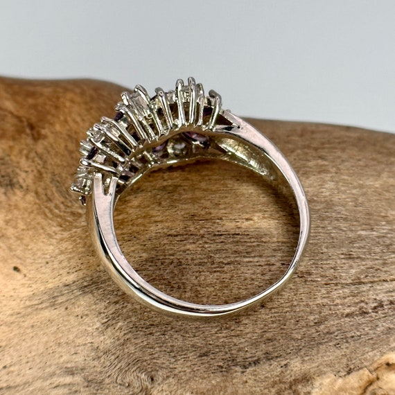 Bague Exclusive 925 Argent 20.4 mm Taille 64 Bague Argent Zircone
