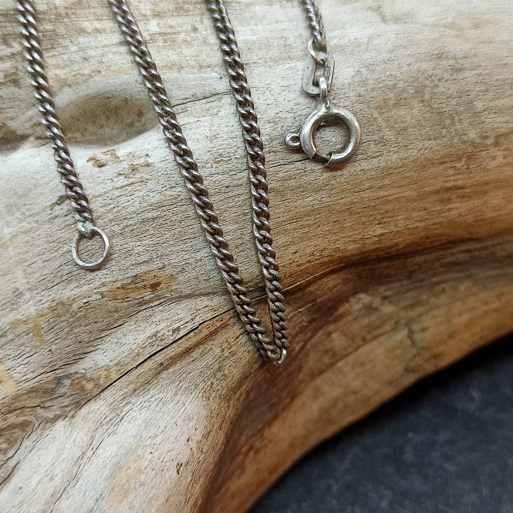 Exclusive Necklace 925 Silver Silver Necklace 50 Cm Long 1 6 Etsy Australia