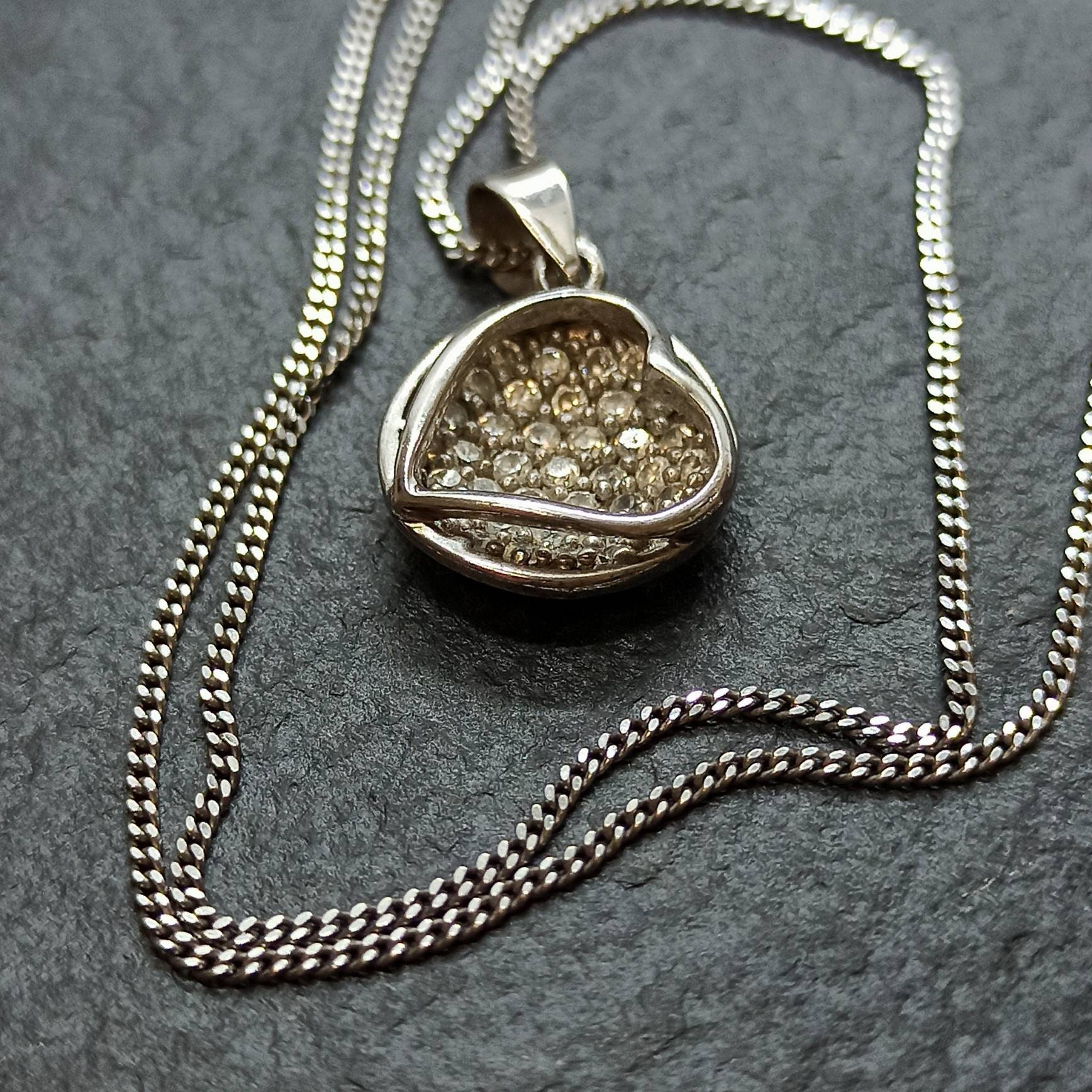 KOFSAC-tobillera De Plata De Ley 925 Con Corazón D... – Grandado