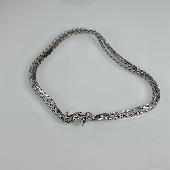 Exclusive Bracelet 835 Silver 18.5 Cm Long 5.5 Mm Wide