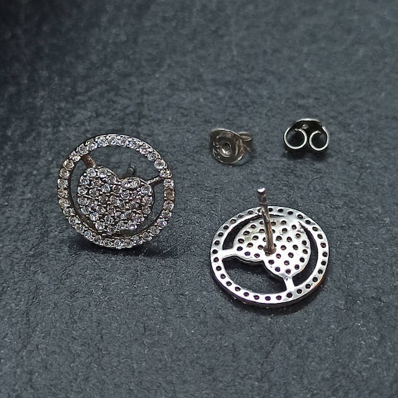 Set Di Orecchini A Perno Rotondi In Zirconia Cubica 5Mm In Argento - Foto 8