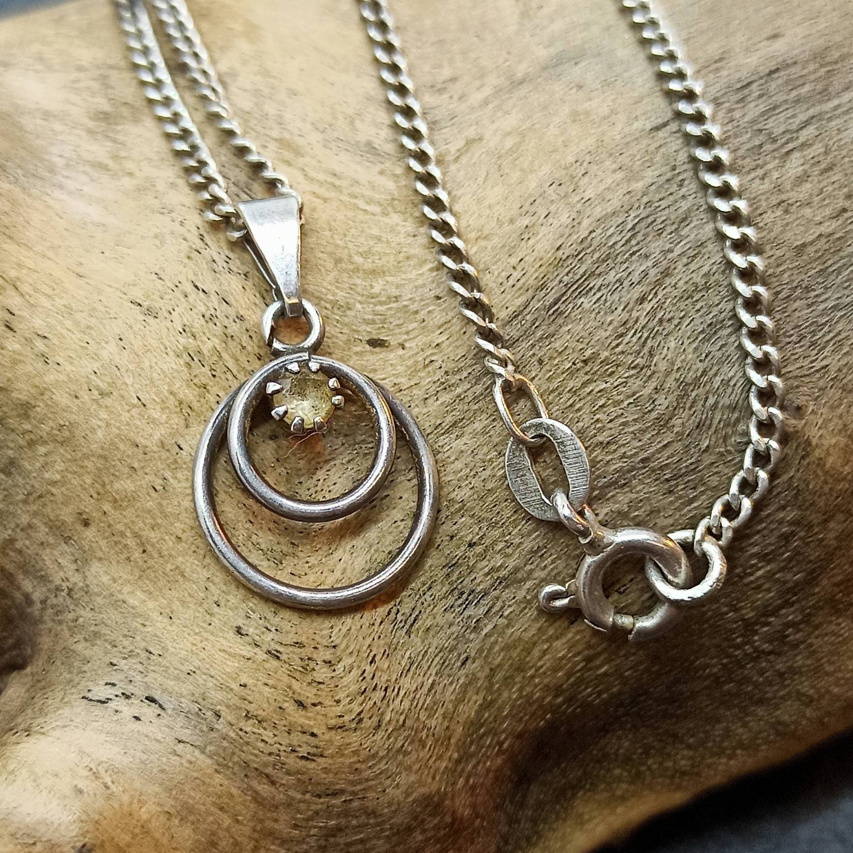 Tank Chain 925 Silver 50 Cm Long 1 7 Mm Wide Pendant 5 Etsy Denmark