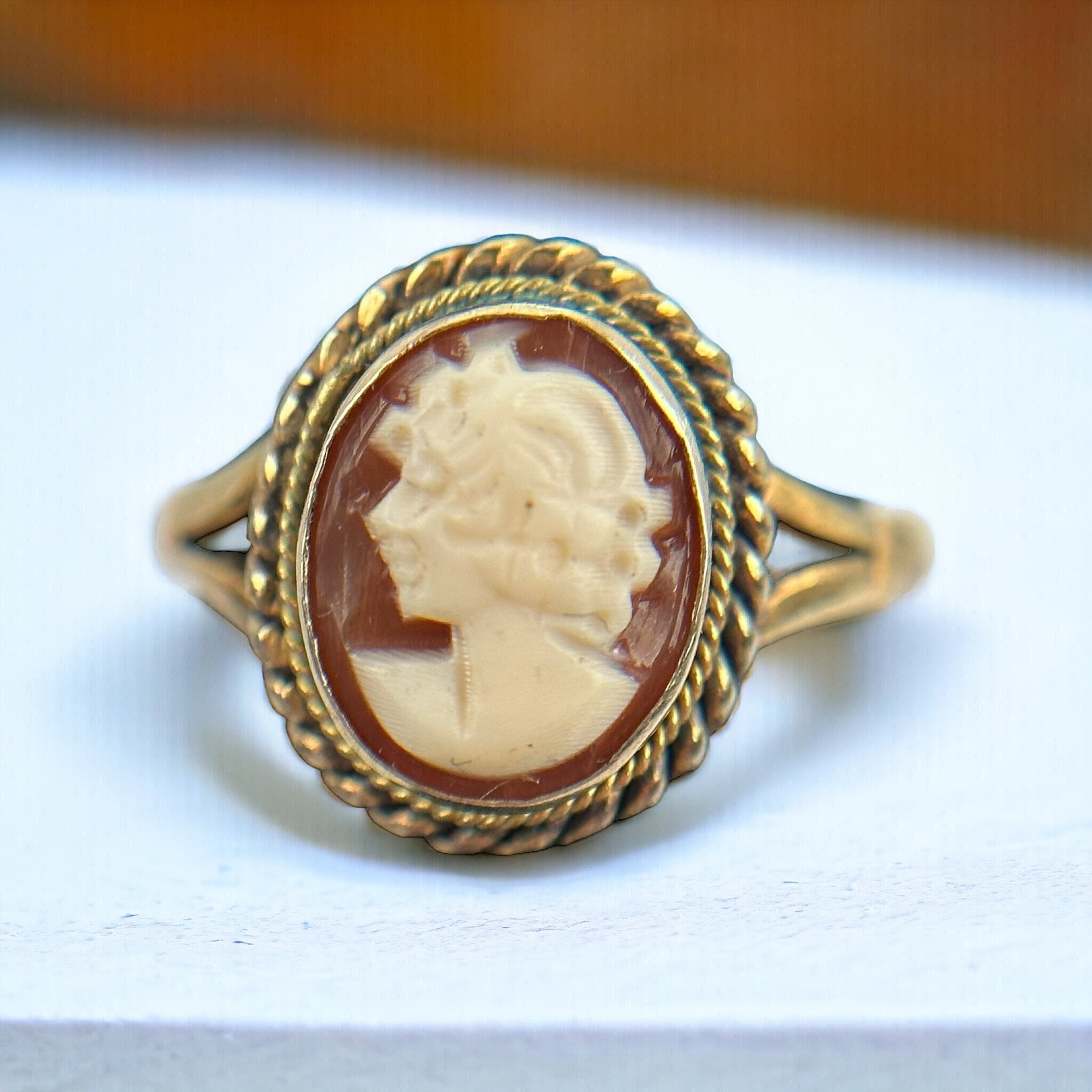 Petite bague en argent veritable avec pierres precieuses de 16 4 mm. 51 Cadeau vintage bague en argent pour femme elegante accroche regard luxe retro classique camee moderne Etsy France