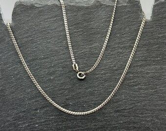 Magnifique Chaîne En Argent 925 Sterling Vintage - 42,19 Grammes - Bijou Signé De Caractère