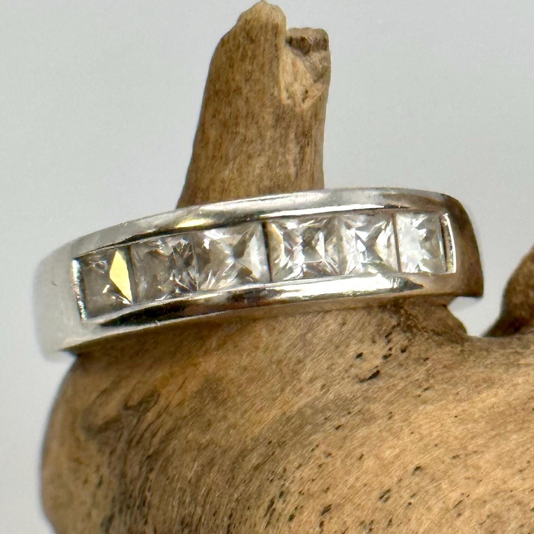 Bague fantaisie vintage taille 56 - Charme rétro pour
