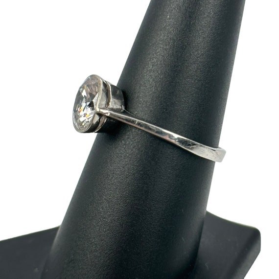 Design Ring 925er Silber 18,1mm Gr. 57 mit Zirkon… - image 7
