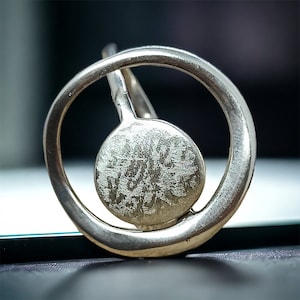 Designer Ring Vintage 925 Silver Size 54 17.1 mm Gift Silver Ring Ladies Used Sustainable Jewelry Opulent Patina