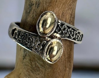 シトリンリング シルバー925 新品17.8mmサイズです。 56 個の豪華な