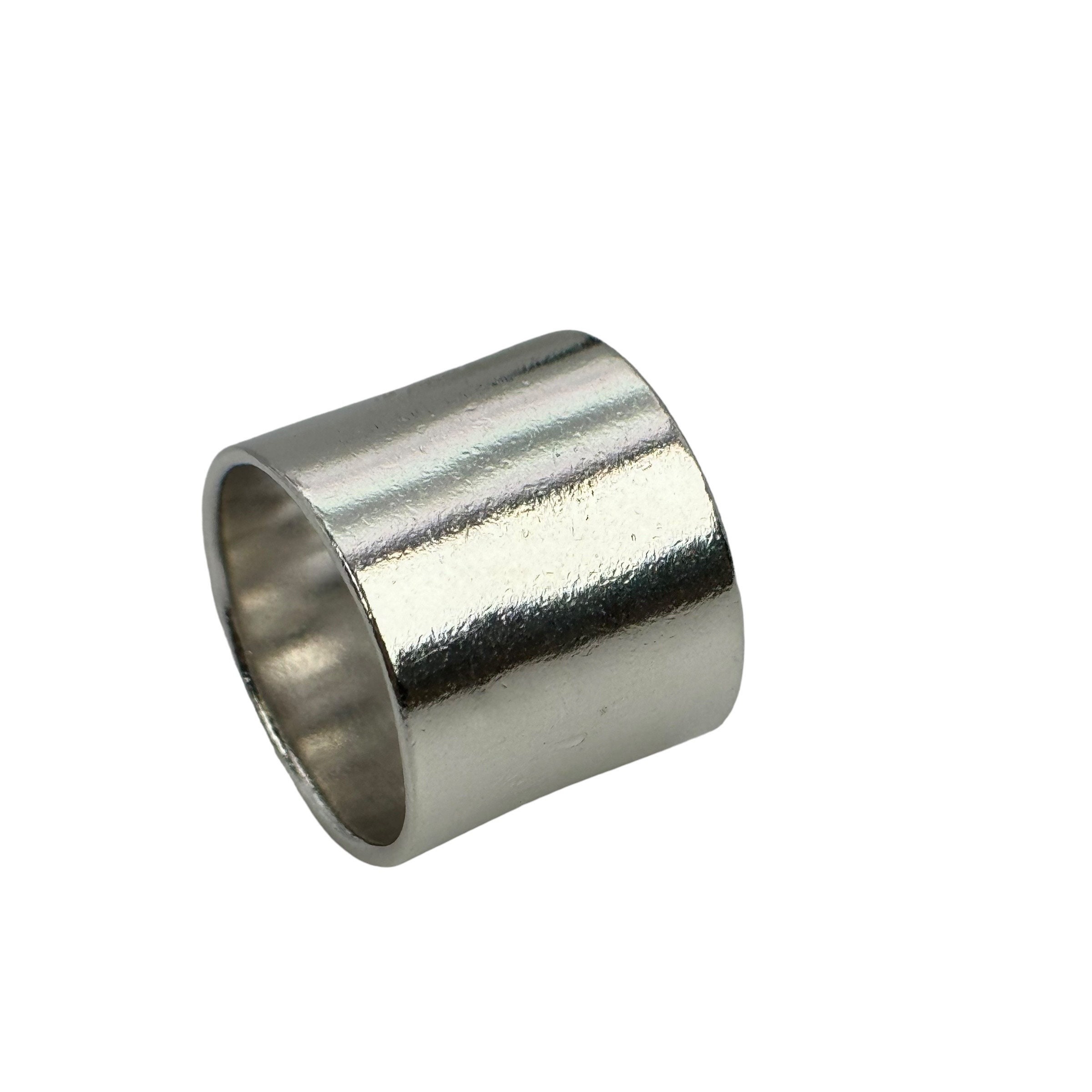 Bague En Argent Massif 925 Taille 53 - Bijou Ancien Occasion, Fabrication Française