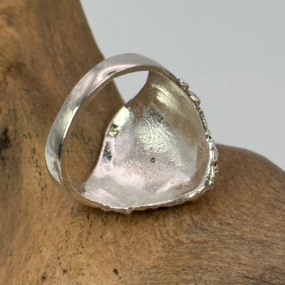 Dragon ring real silver size. 60 19.1 mm patina g… - image 5