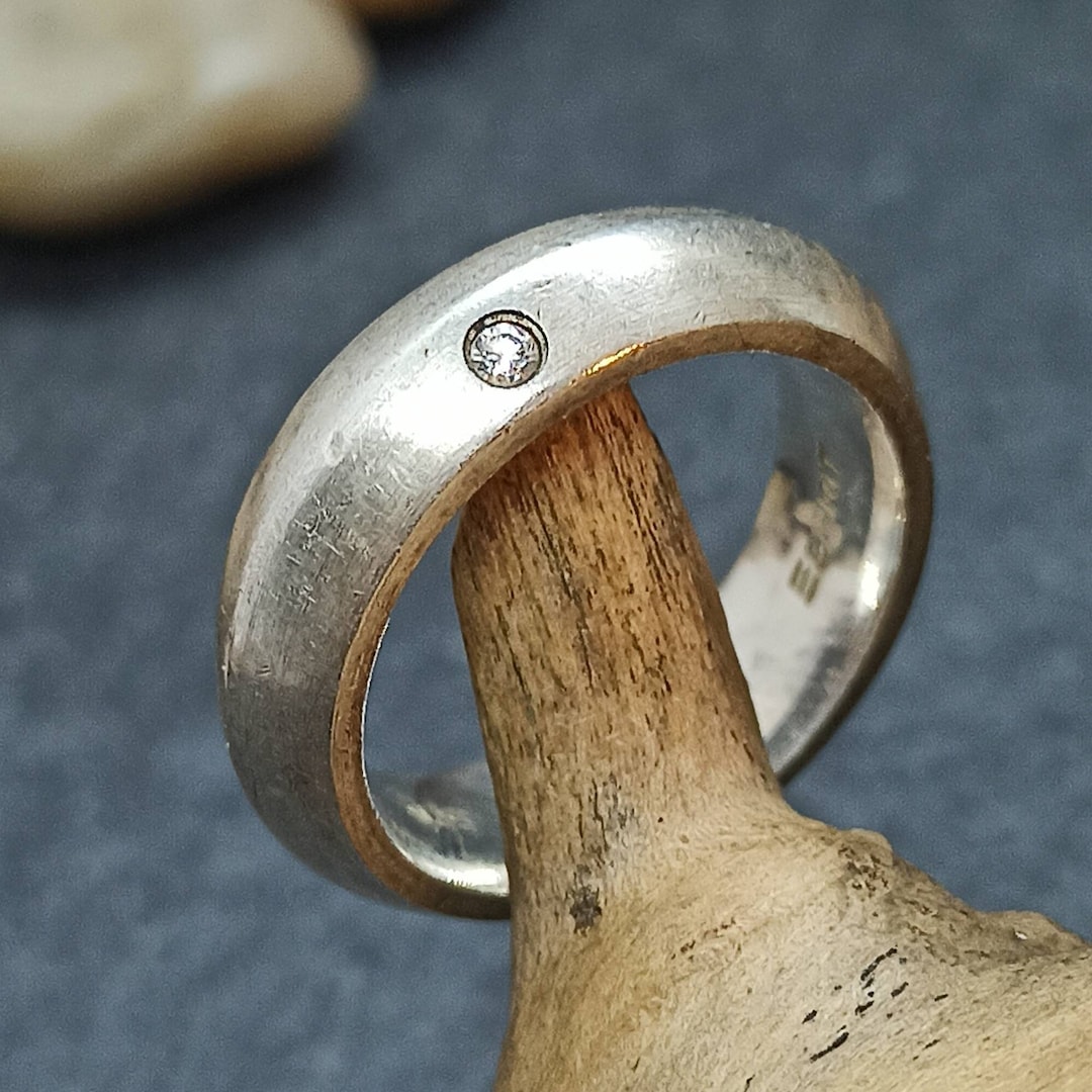星の子】 Silver 925 Vintage Ring 刻印 リング 7号
