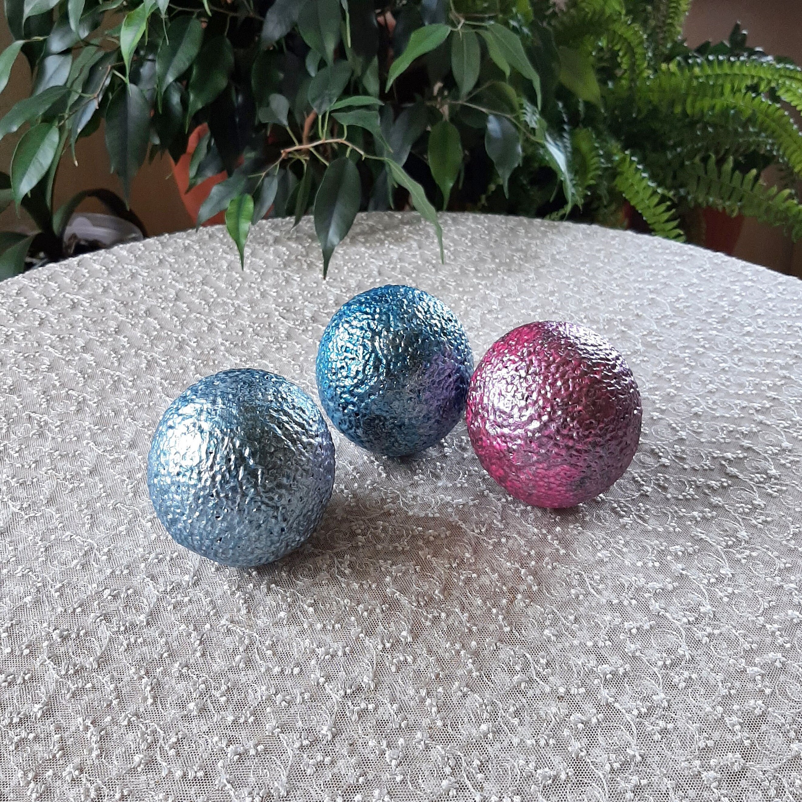 Vase fillers pearlescent balls Decorative spheres for bowl Etsy