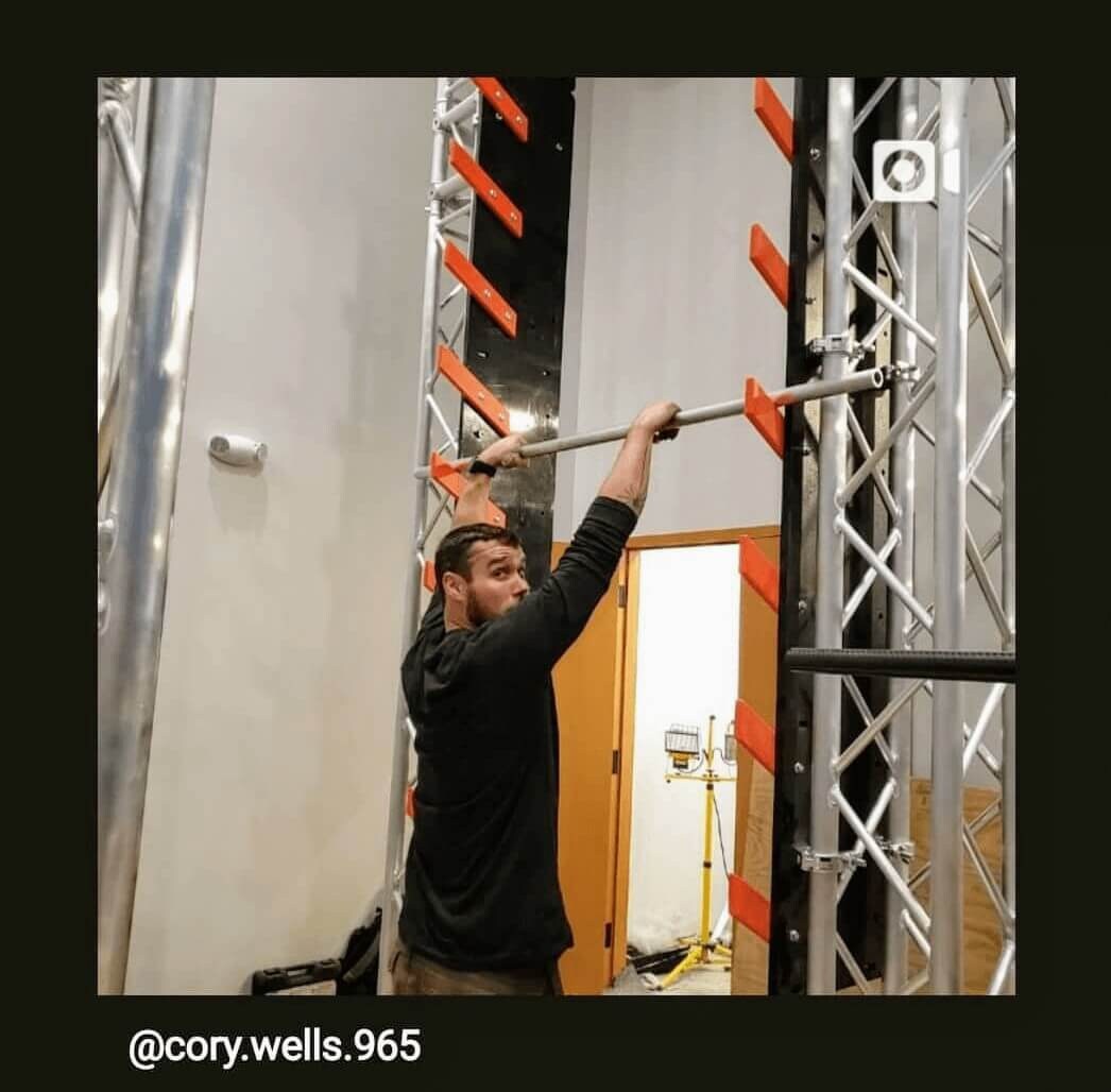 Ninja Warrior Obstacle Salmon Ladder Deluxe Etsy