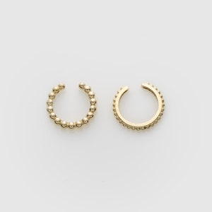 14k Solid Gold Ear Cuffs