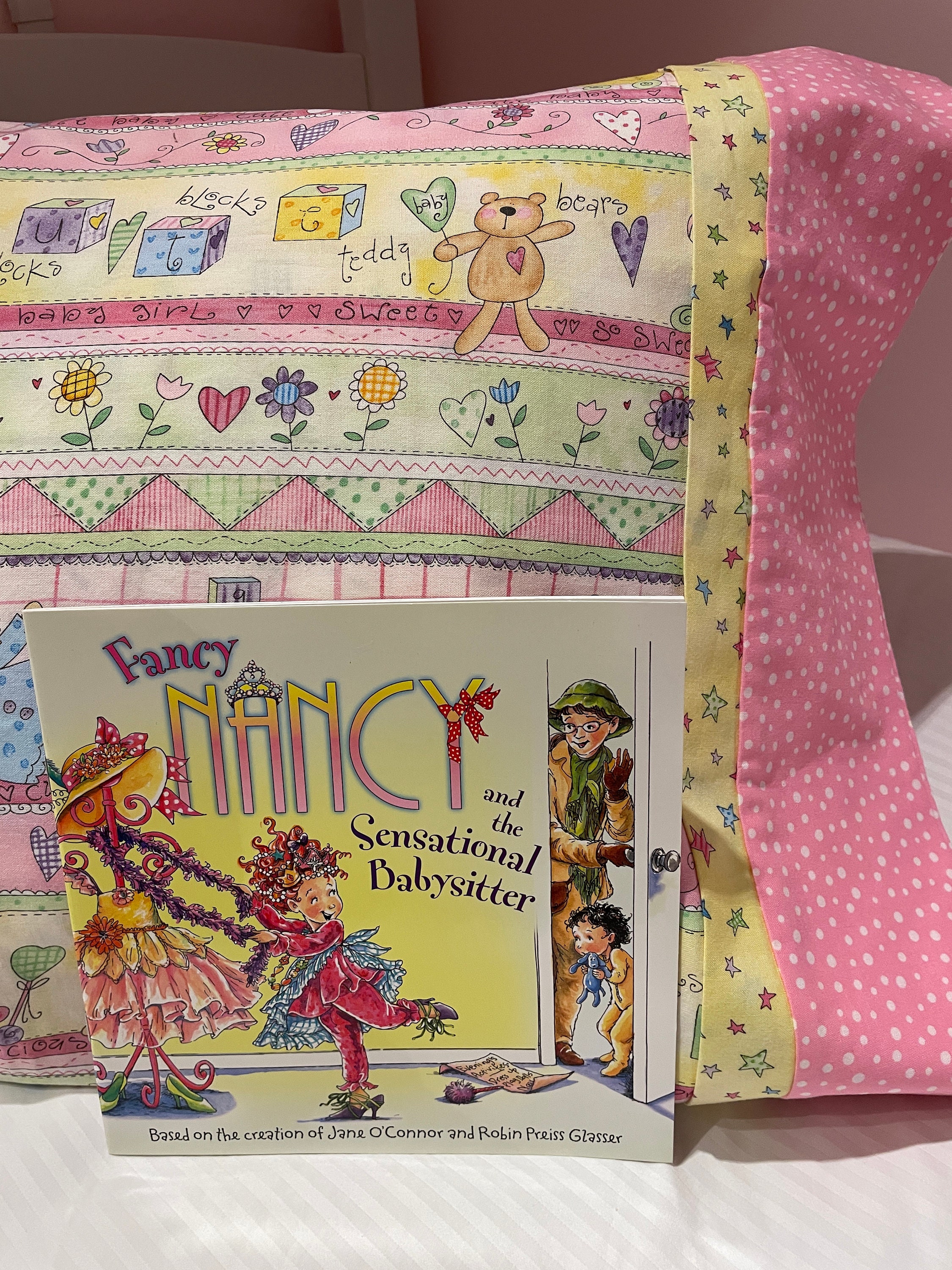 Fancy nancy pillowcase 2025