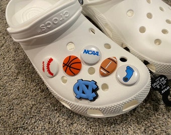 unc tar heel crocs