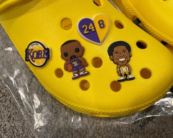 lakers crocs charms