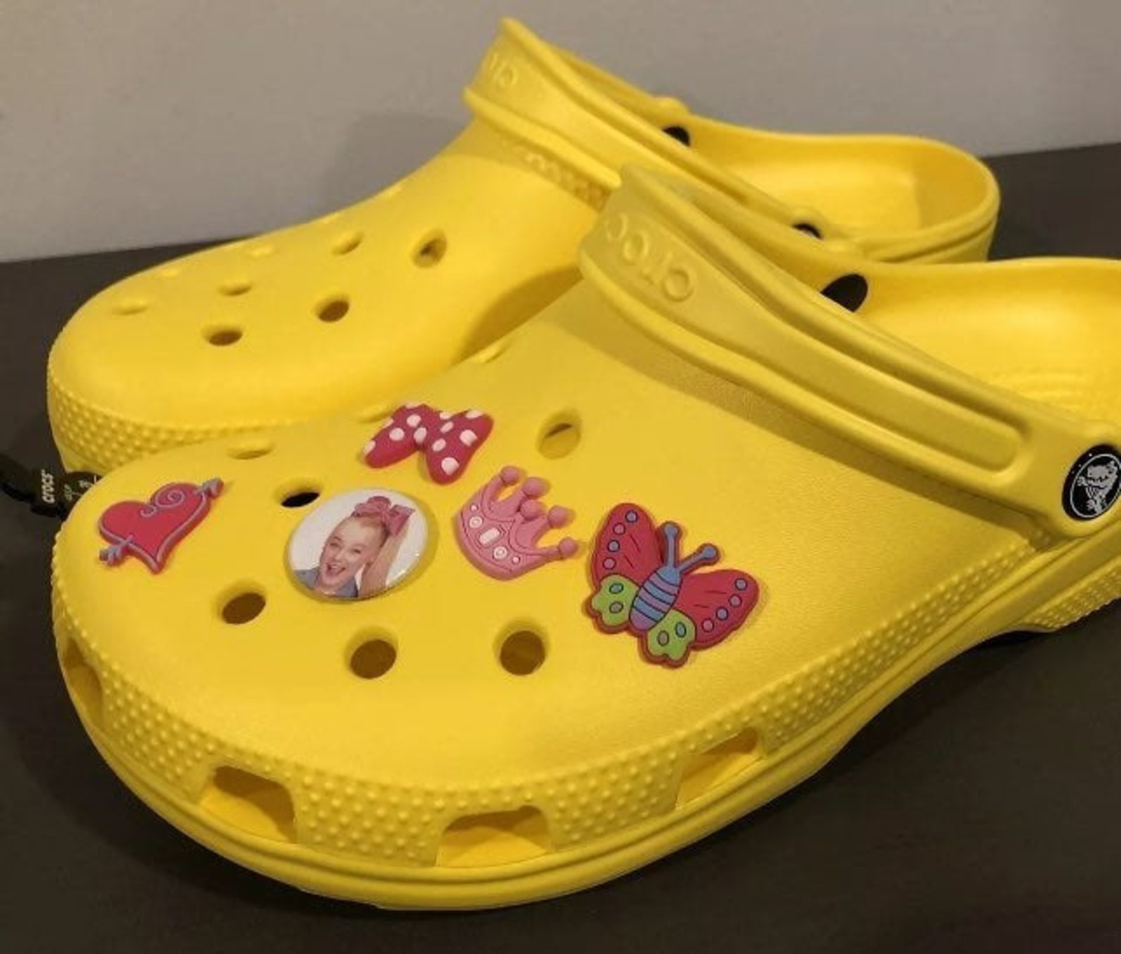 5 Jojo Siwa charms For Crocs Etsy