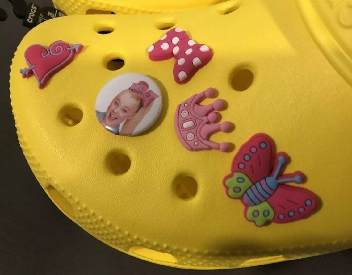 5 Jojo Siwa charms For Crocs Etsy
