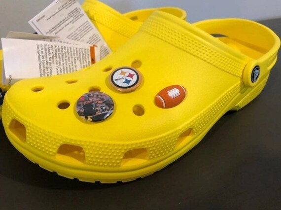 steelers crocs charm