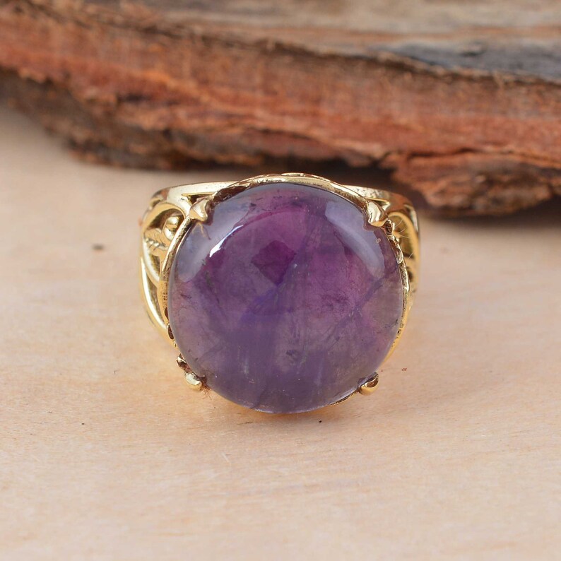 Gift for her Mother/'s day ring Proposal ring purple onyx ring Men/'s ring Mother/'s day gift Personalized gifts Promise ring