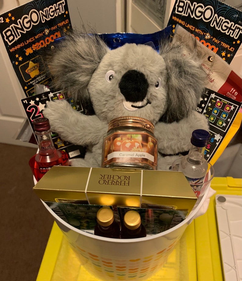 Adult birthday buckets