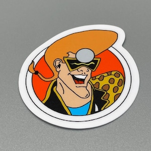 5 Dr Dude Pinball Vinyl Stickers 2.1&quot; x 1.9&quot; - Pinball Stickers