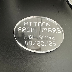 Customizable Acrylic Tokens/Medallion - Awards/Trophies