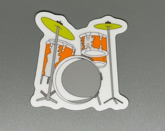 5 Monster Bash Pinball Drumset Stickers! First of 5