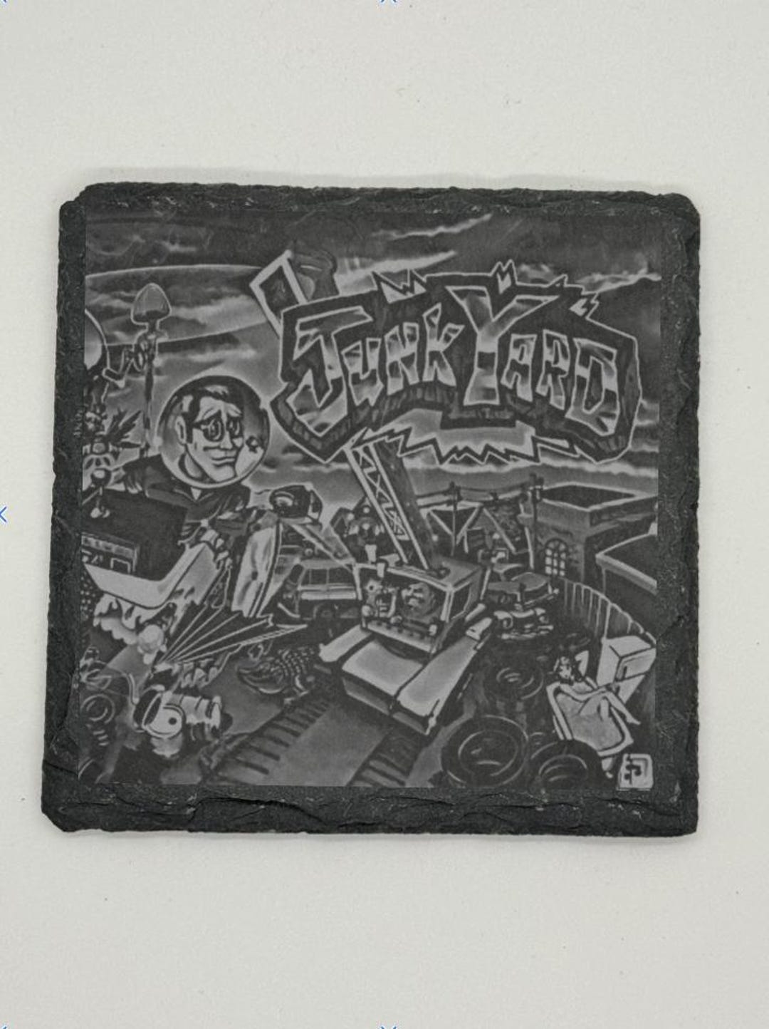 Set of 2 Junk Yard Pinball Machine Coasters - Etsy