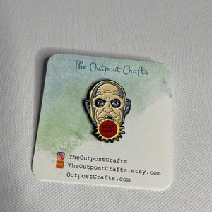 Uncle Fester Enamel Pin - The Addams Family Pinball Machine Pin